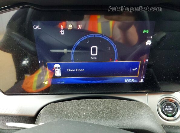 KL77LHEP0TC072181 2026 CHEVROLET TRAX Black Instrument cluster view
