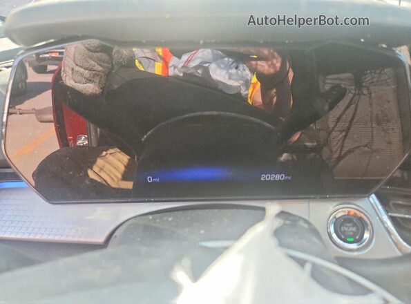KL77LHEP1SC208428 2025 CHEVROLET TRAX Maroon Вид щитка приладів