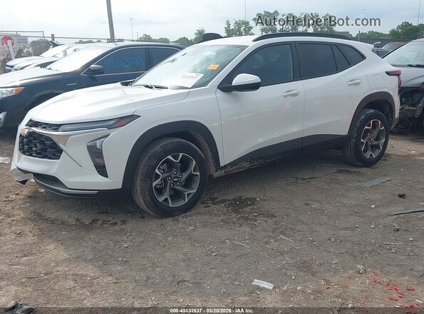 KL77LHEP4SC278781 2025 CHEVROLET TRAX White Przód lewy