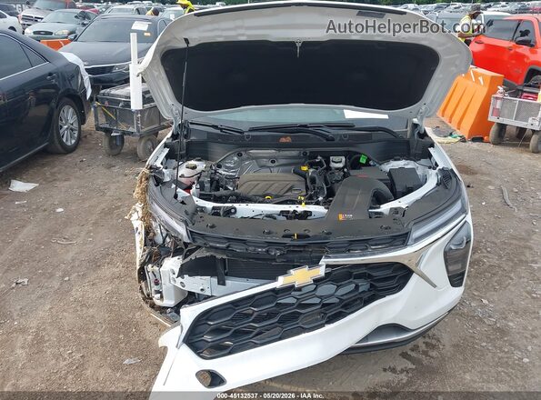 KL77LHEP4SC278781 2025 CHEVROLET TRAX White Widok z tyłu