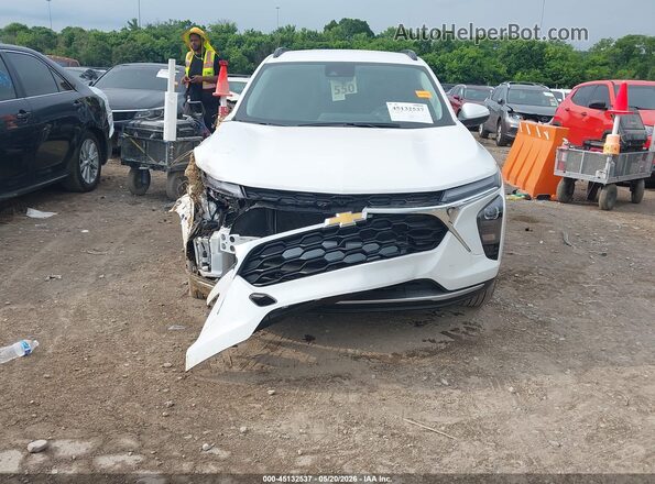 KL77LHEP4SC278781 2025 CHEVROLET TRAX White Widok z przodu