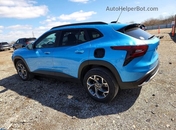 KL77LHEP5SC137654 2025 CHEVROLET TRAX Синий Задняя левая четверть