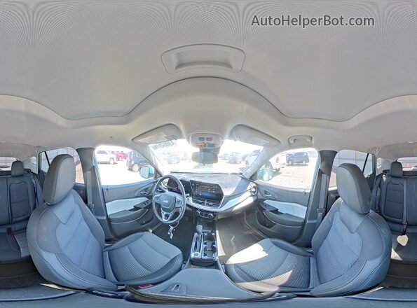 KL77LHEP5SC137654 2025 CHEVROLET TRAX Синий Панорамный вид салона 360°