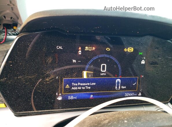KL77LHEP7SC148333 2025 CHEVROLET TRAX Red Widok zestawu wskaźników
