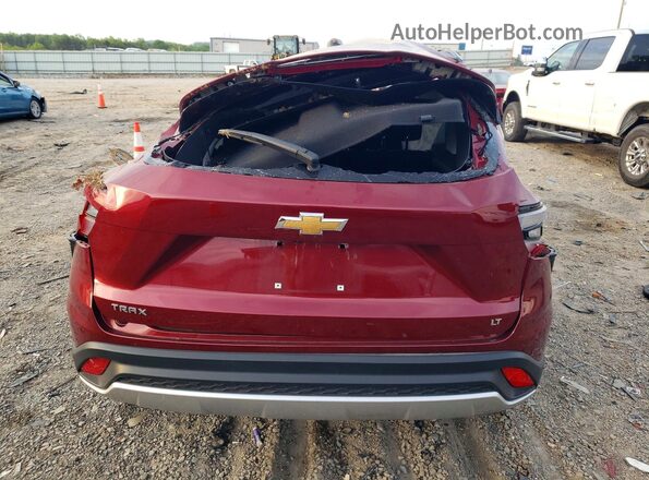KL77LHEP7SC148333 2025 CHEVROLET TRAX Red Widok z tyłu