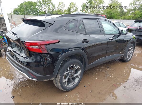 KL77LHEP8SC162869 2025 CHEVROLET TRAX Черный Задняя правая четверть