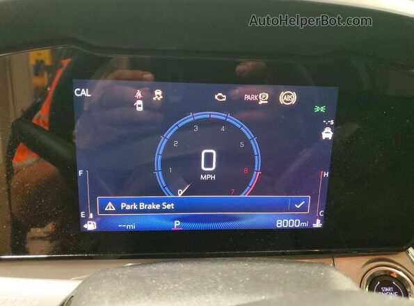KL77LHEP8SC213674 2025 CHEVROLET TRAX Серый Вид щитка приборов
