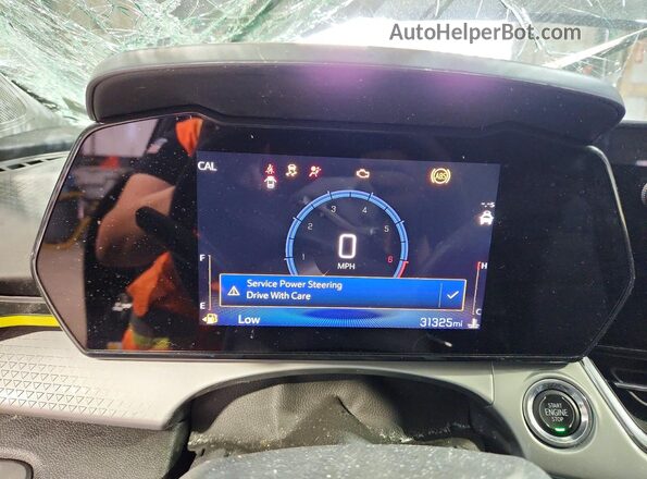 KL77LHEP9SC184783 2025 CHEVROLET TRAX Черный Вид щитка приборов