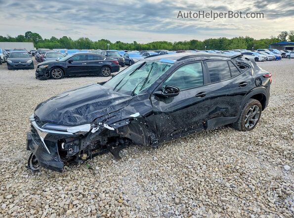 KL77LHEP9SC184783 2025 CHEVROLET TRAX Черный Передняя левая четверть