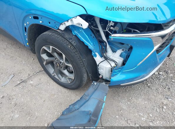 KL77LHEPXSC203468 2025 CHEVROLET TRAX Blue Vista frontal