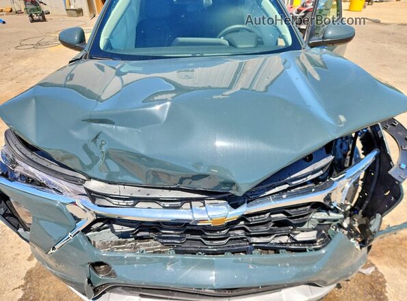 KL77LHEPXTC127266 2026 CHEVROLET TRAX Green Widok komory silnika