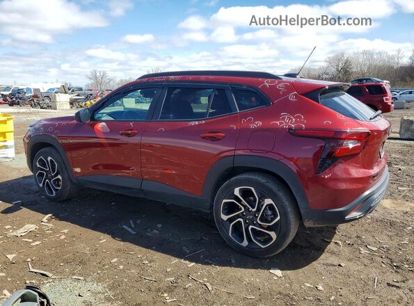 KL77LJE25RC005161 2024 CHEVROLET TRAX Red Задня ліва чверть