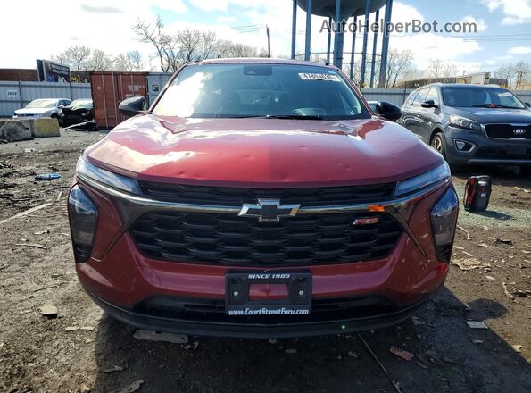 KL77LJE25RC005161 2024 CHEVROLET TRAX Red Вид спереду