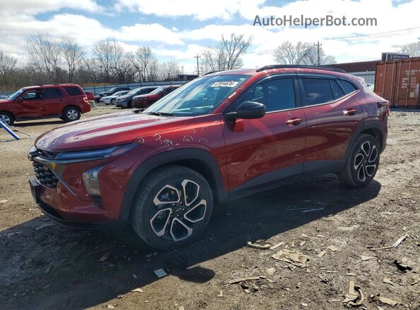 KL77LJE25RC005161 2024 CHEVROLET TRAX Red Передня ліва чверть