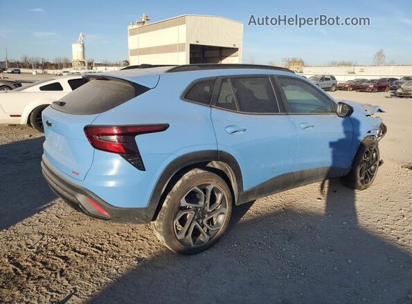 KL77LJE26RC192989 2024 CHEVROLET TRAX Blue Задня права чверть
