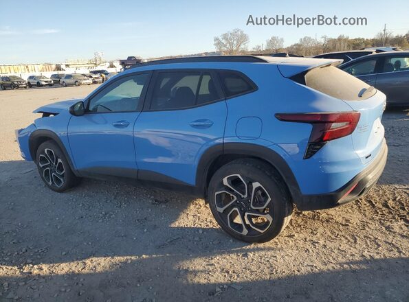 KL77LJE26RC192989 2024 CHEVROLET TRAX Blue Задня ліва чверть