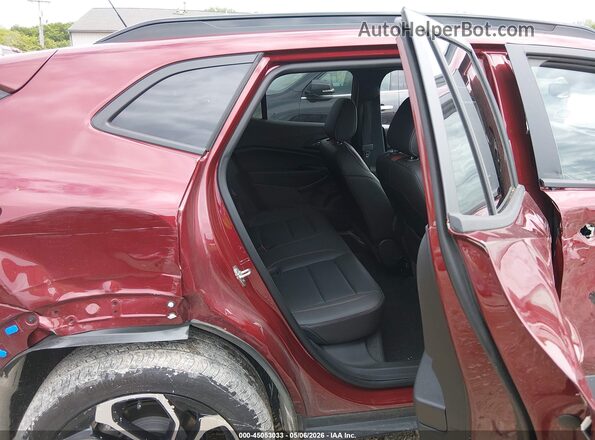 KL77LJEP1SC270290 2025 CHEVROLET TRAX Красный Вид наклейки с VIN-кодом