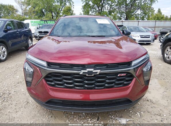 KL77LJEP1SC270290 2025 CHEVROLET TRAX Красный Вид спереди