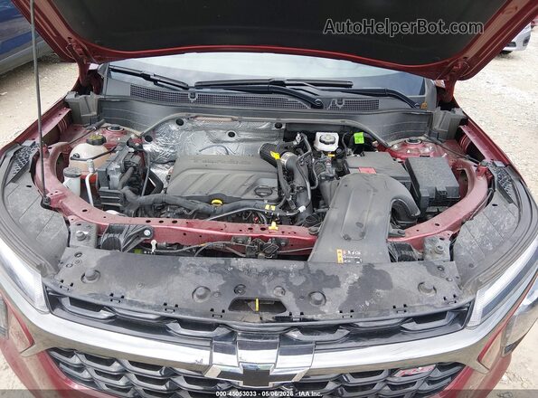 KL77LJEP1SC270290 2025 CHEVROLET TRAX Красный Вид сзади