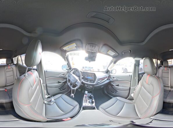 KL77LJEP3SC020596 2025 CHEVROLET TRAX Silver Панорамний вид салону 360°