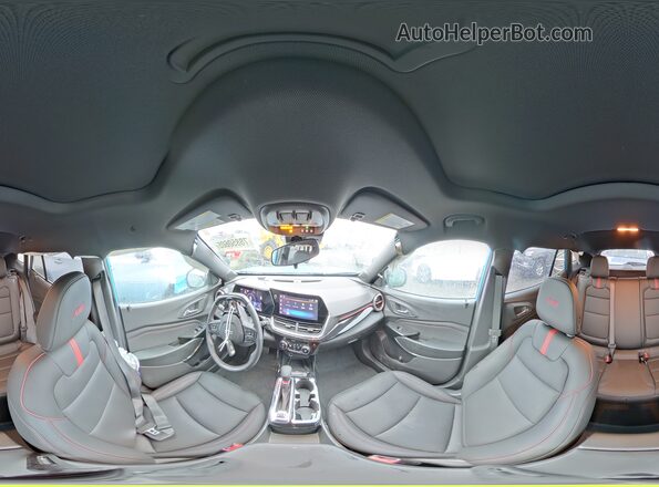 KL77LJEP3SC323720 2025 CHEVROLET TRAX Turquoise Панорамний вид салону 360°