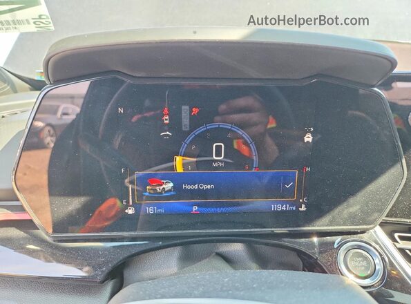 KL77LJEP4SC160981 2025 CHEVROLET TRAX Black Вид щитка приладів
