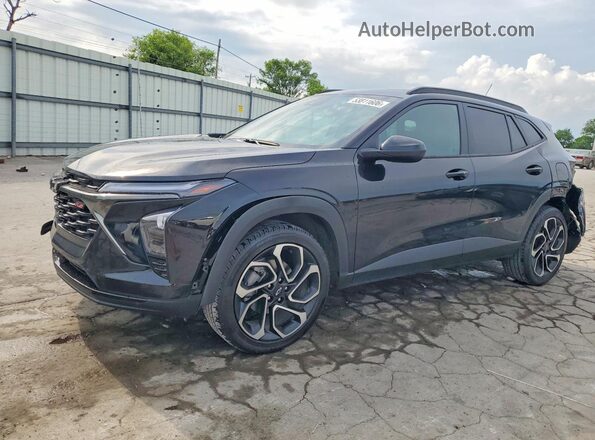 KL77LJEP6SC059165 2025 CHEVROLET TRAX Black Vista tres cuartos delantera izquierda
