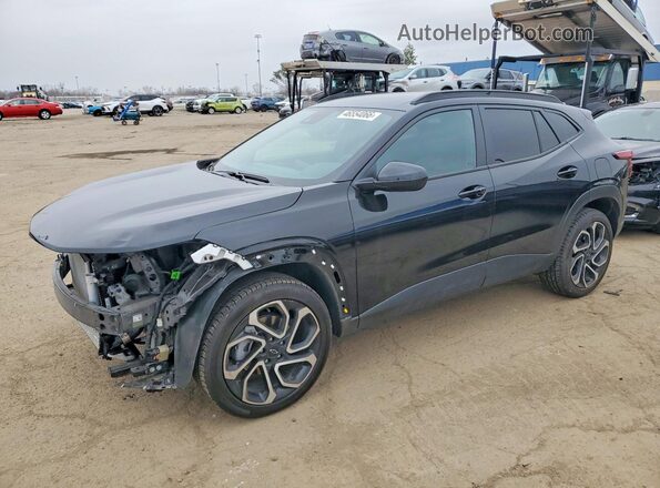 KL77LJEP7SC012999 2025 CHEVROLET TRAX Black Передня ліва чверть