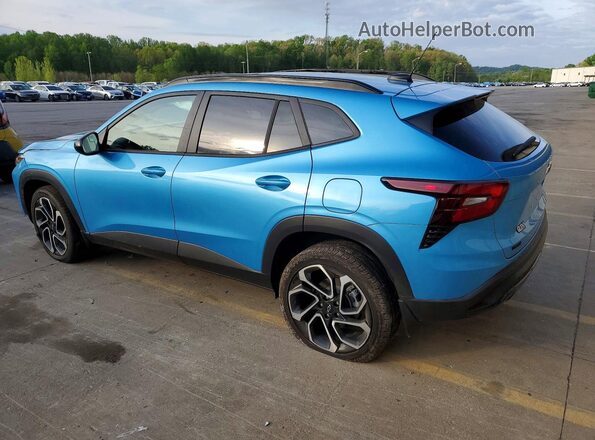 KL77LJEP8SC160661 2025 CHEVROLET TRAX Синий Задняя левая четверть