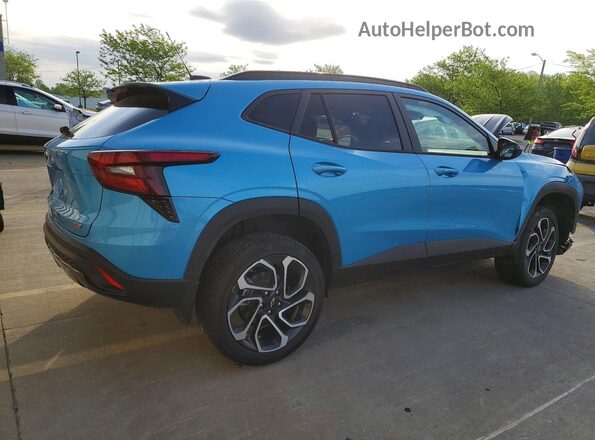 KL77LJEP8SC160661 2025 CHEVROLET TRAX Синий Задняя правая четверть