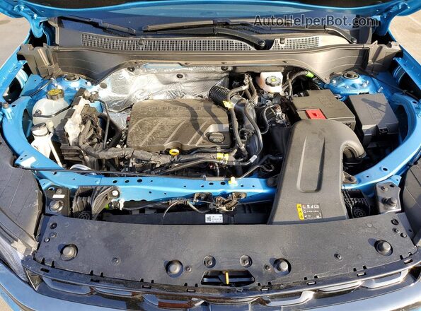 KL77LJEP8SC160661 2025 CHEVROLET TRAX Синий Вид подкапотного пространства