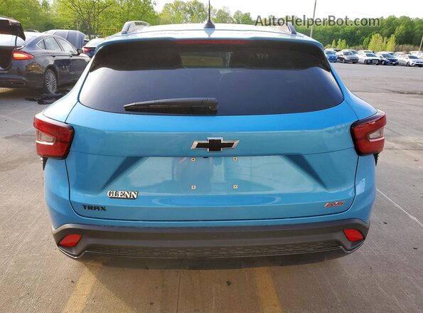 KL77LJEP8SC160661 2025 CHEVROLET TRAX Синий Вид сзади