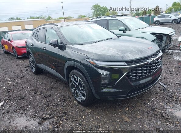 KL77LJEPXSC338554 2025 CHEVROLET TRAX Black Передня права чверть