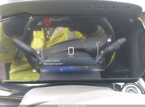 KL77LJEPXSC338554 2025 CHEVROLET TRAX Black Вид задніх сидінь