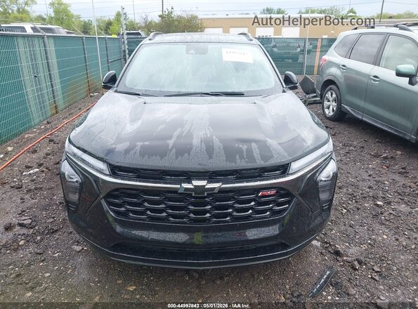 KL77LJEPXSC338554 2025 CHEVROLET TRAX Black Вид задньої частини салону