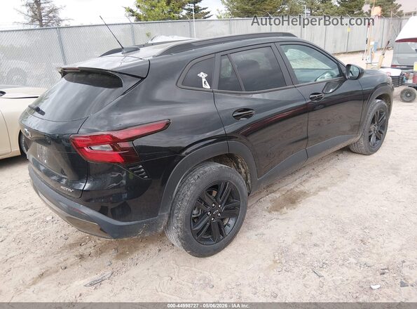 KL77LKE25RC008065 2024 CHEVROLET TRAX Черный Задняя правая четверть