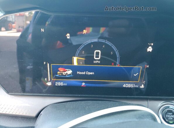 KL77LKE26RC130921 2024 CHEVROLET TRAX Gray Vista del cuadro de instrumentos