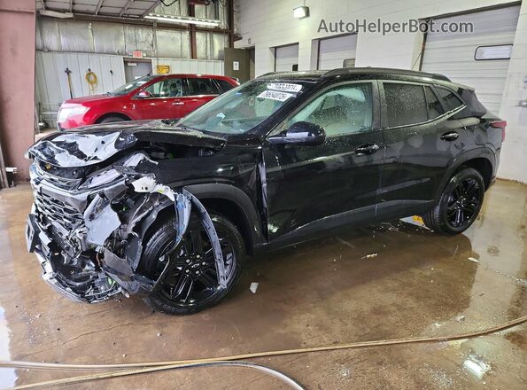 KL77LKEP0SC244527 2025 CHEVROLET TRAX Black Передня ліва чверть