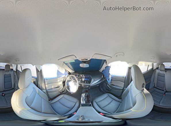 KL77LKEP6TC049937 2026 CHEVROLET TRAX Cream Vista interior de 360 grados