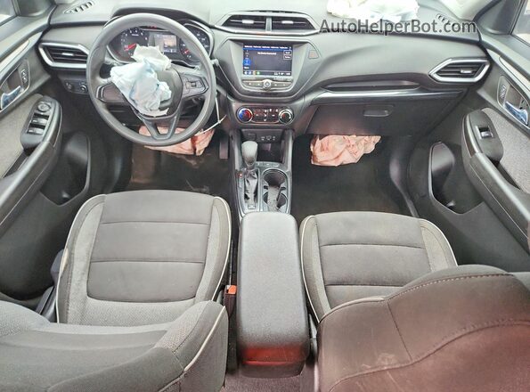 KL79MMS22MB099798 2021 CHEVROLET TRAILBLAZER Серый Вид панели приборов