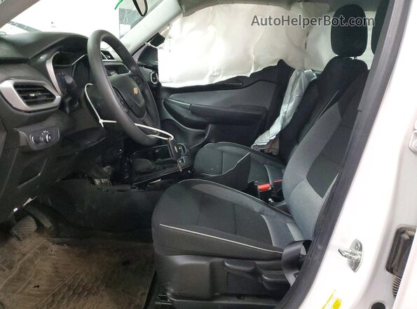 KL79MMS22PB195788 2023 CHEVROLET TRAILBLAZER Белый Вид салона спереди