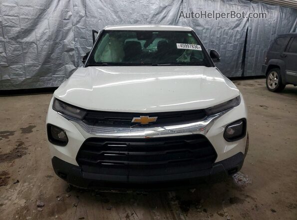 KL79MMS22PB195788 2023 CHEVROLET TRAILBLAZER Белый Вид спереди