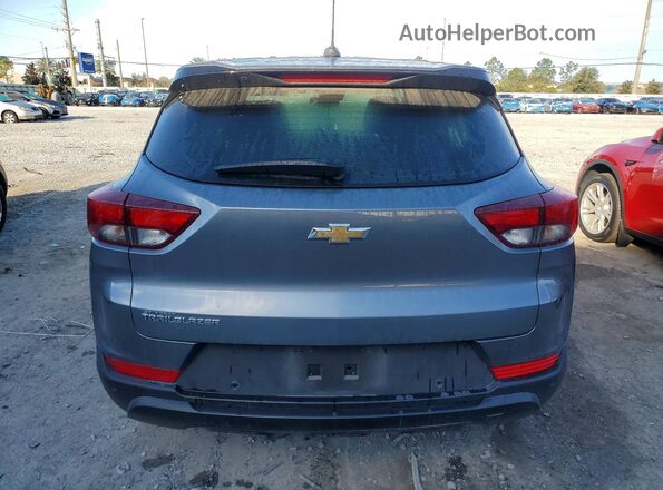 KL79MMS24MB015528 2021 CHEVROLET TRAILBLAZER Gray Rear view