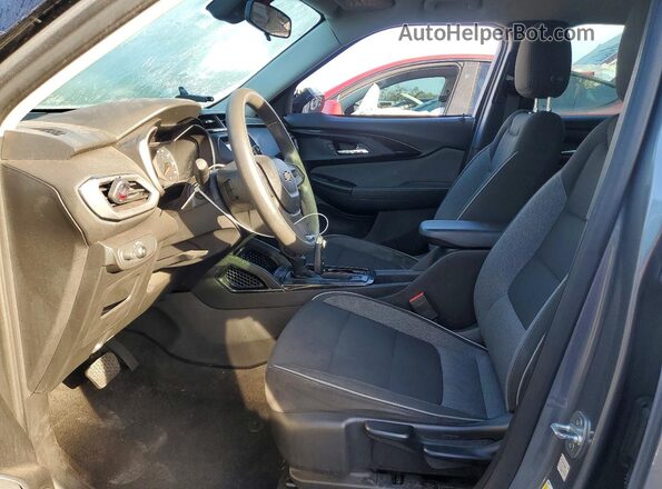 KL79MMS24MB015528 2021 CHEVROLET TRAILBLAZER Gray Front interior view