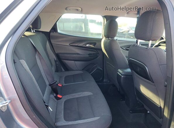 KL79MMS24MB015528 2021 CHEVROLET TRAILBLAZER Gray Rear interior view