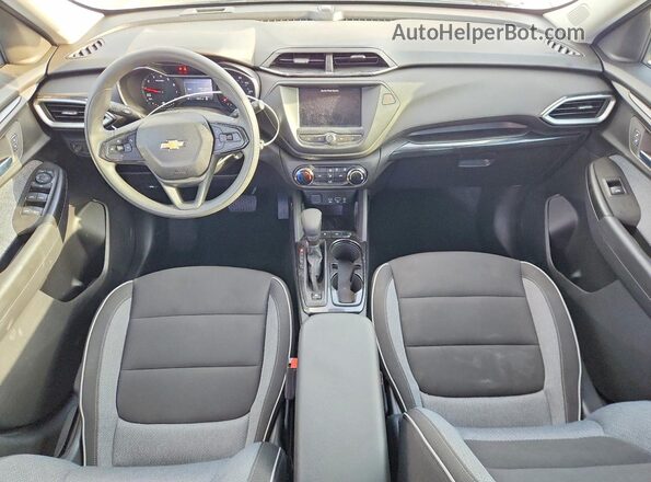 KL79MMS24PB188745 2023 CHEVROLET TRAILBLAZER White წინა პანელის ხედი