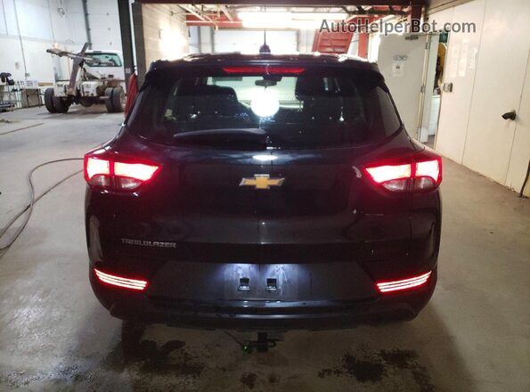 KL79MMS25MB089542 2021 CHEVROLET TRAILBLAZER Black Вид ззаду