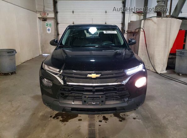KL79MMS25MB089542 2021 CHEVROLET TRAILBLAZER Black Вид спереду