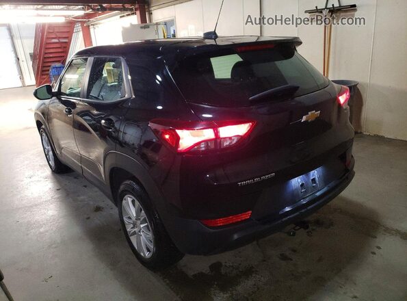 KL79MMS25MB089542 2021 CHEVROLET TRAILBLAZER Black Задня ліва чверть