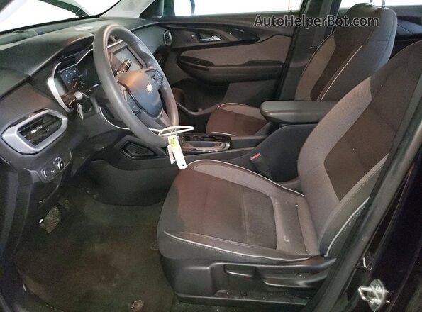 KL79MMS25MB089542 2021 CHEVROLET TRAILBLAZER Black Вид салону спереду